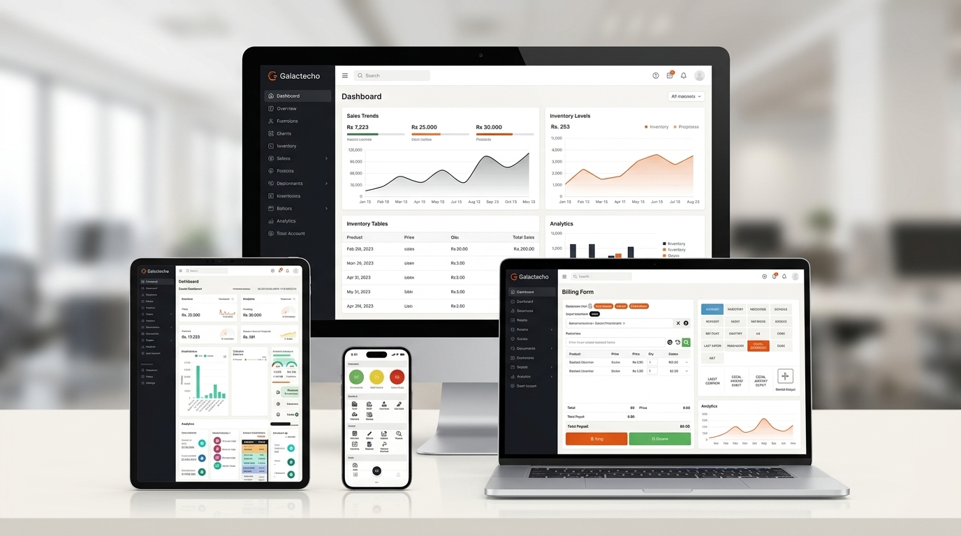 Galactecho point of sale software